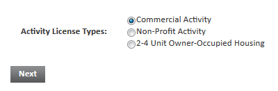 ActivityLicenseChoice
